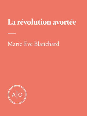 cover image of La révolution avortée